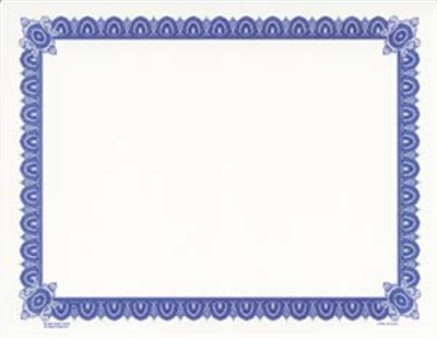 Goes® Blue Imperial Certificates