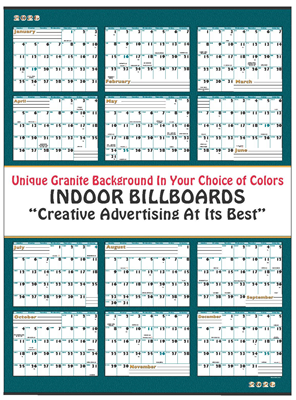 Jumbo Planning Calendar - 22" x 35"