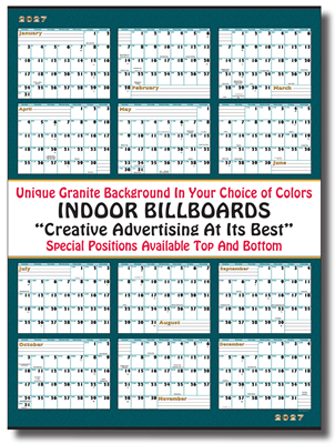 Jumbo Planning Calendar - 22" x 35"