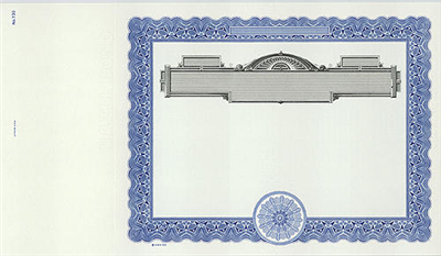 Goes® 730 Blue Panel No Text 
