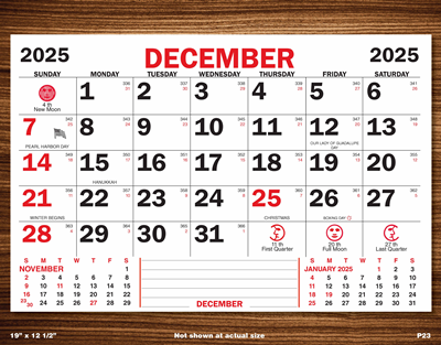 P23A Calendar Pad - 2026
