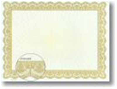 Goes® #3911 Laser Gold  Bison Index Certificates