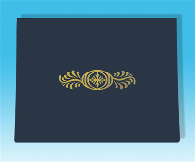 Royal Foil Design Certificate Holder (11" x 8.5")