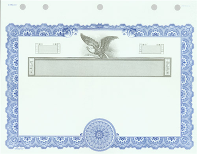 Goes® KG7 Blue Corporate Certificates